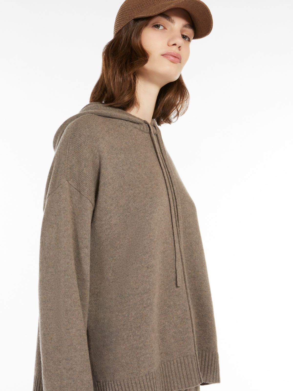 MAX MARA WEEKEND GESTRICKTER HOODIE