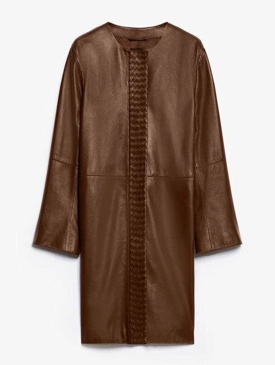 MAX MARA WEEKEND MANTEL AUS NAPPALEDER